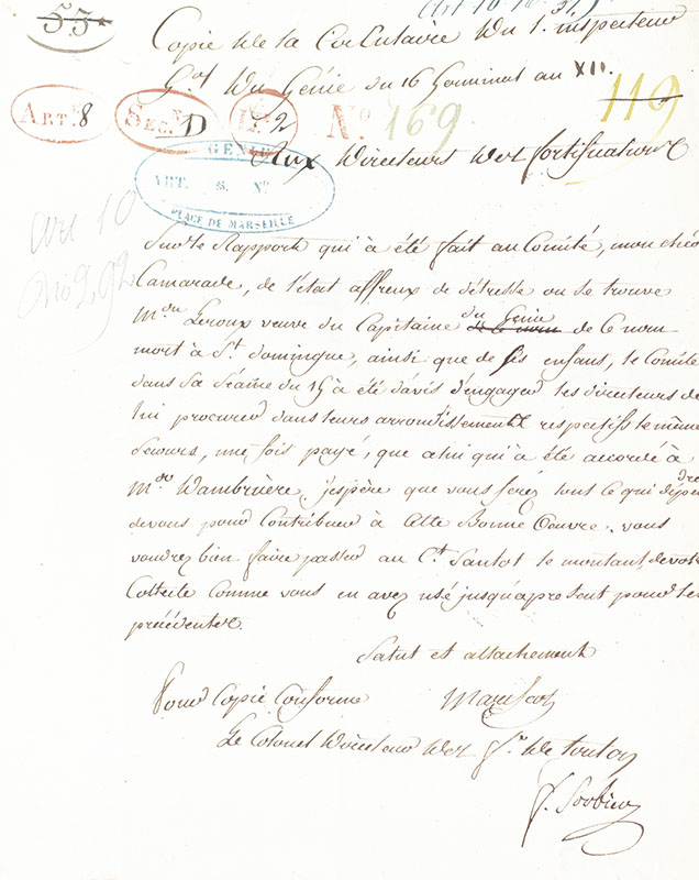 Napoleon Bonaparte Autograph Military Commission and Document Collection.