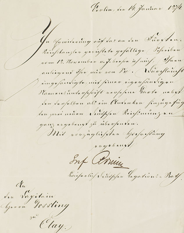 Napoleon Bonaparte Autograph Military Commission and Document Collection.