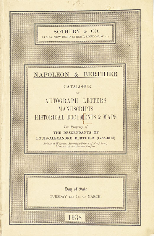 Napoleon Bonaparte Autograph Military Commission and Document Collection.