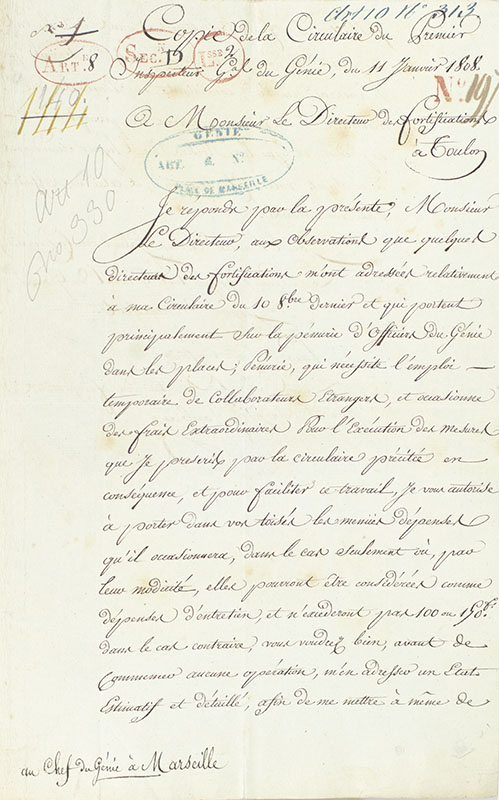 Napoleon Bonaparte Autograph Military Commission and Document Collection.