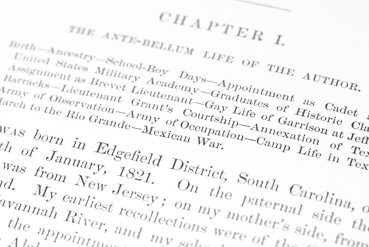 From Manassas to Appomattox: Memoirs of the Civil War in America.