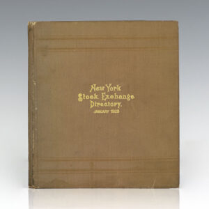 New York Stock Exchange Directory 1950.