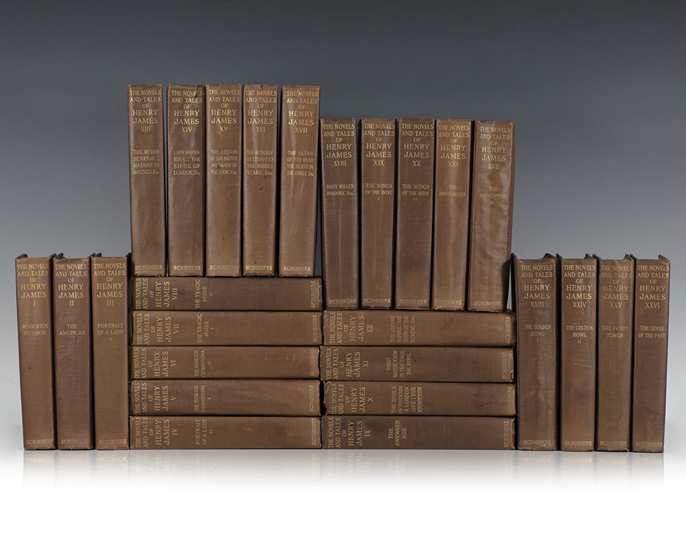 The Works of Henry James [Including Roderick Hudson; The American; The Europeans; Washington Square; The Portrait of a Lady; The Bostonians; What Masie Knew; The Tragic Muse; The Other House; The Awkward Age; The Sacred Fount; The Wings of the Dove; The Ambassadors; The Turn of the Screw; The Golden Bowl].