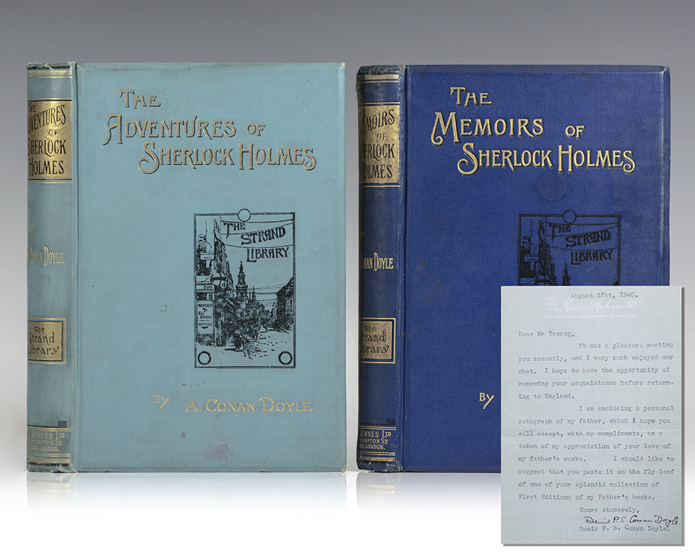 The Adventures of Sherlock Holmes With: The Memoirs of Sherlock Holmes.