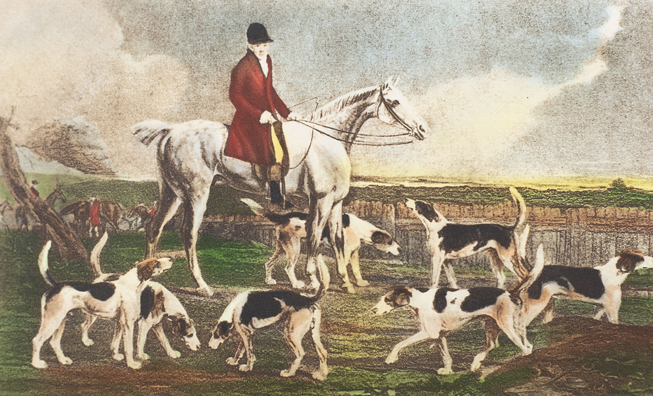 Hell For Leather! The Epwell Hunt. The Melton Hunt. Howell Wood.