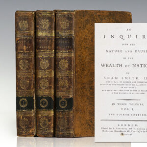 An Inquiry into the Nature and Causes of the Wealth of Nations.