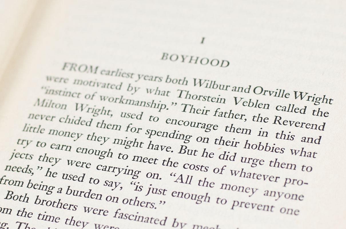 The Wright Brothers.