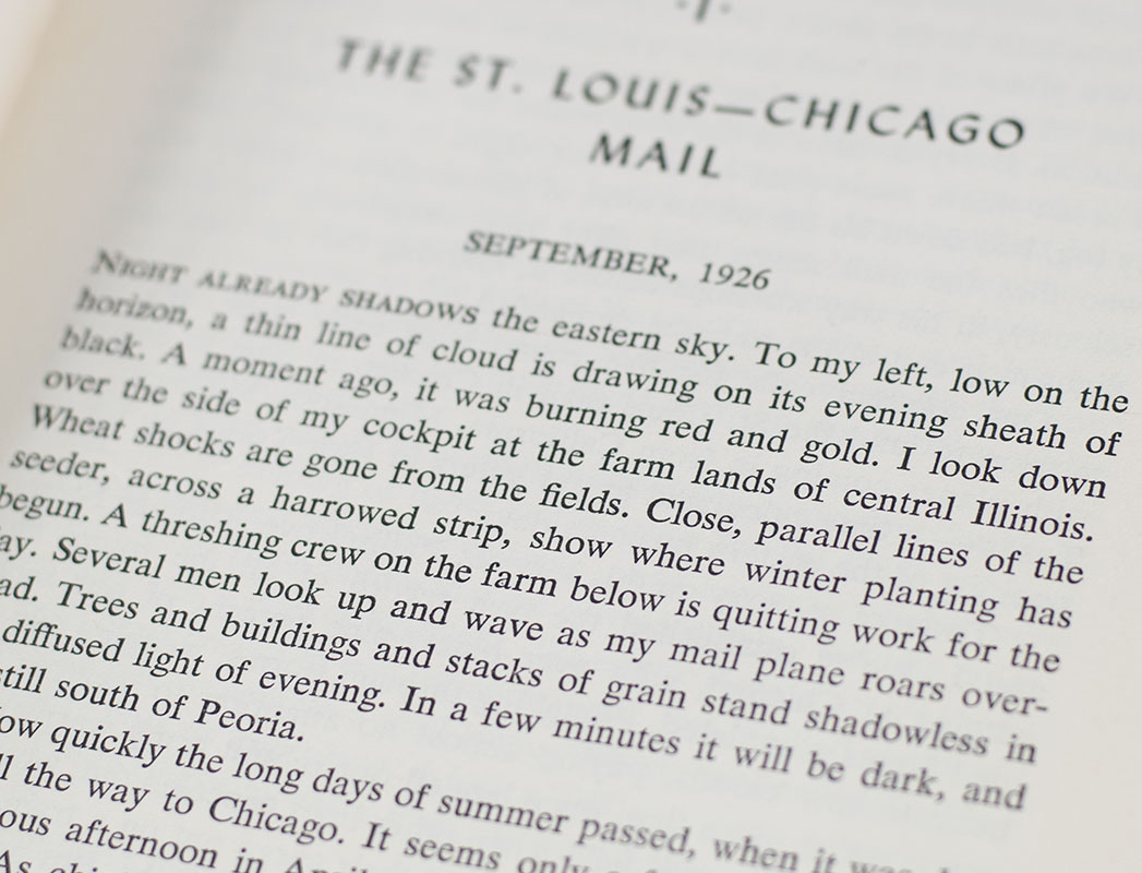 The Spirit of St. Louis.