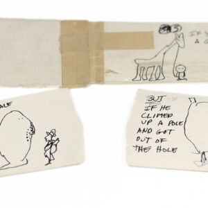 Original A Giraffe and a Half Autograph Manuscript.