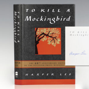 To Kill A Mockingbird.