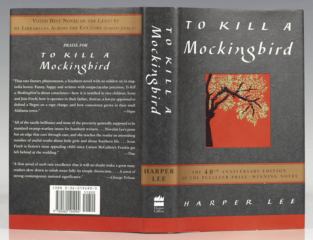 To Kill A Mockingbird.