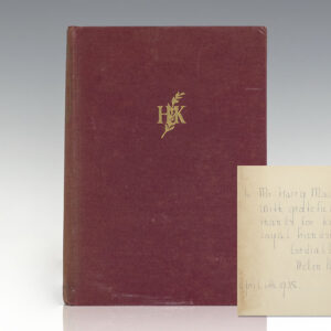 Helen Keller's Journal 1936-1937.