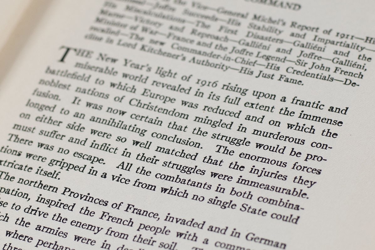 The World Crisis 1916-1918. Vol. I.