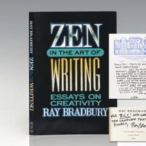Zen in the Art of Writing: Essays on Creativity.