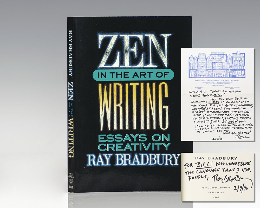 Zen in the Art of Writing: Essays on Creativity.