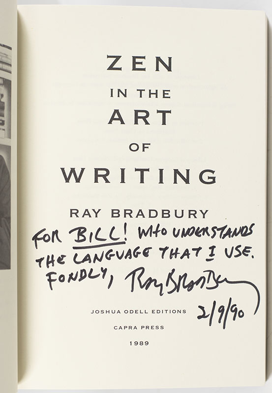 Zen in the Art of Writing: Essays on Creativity.