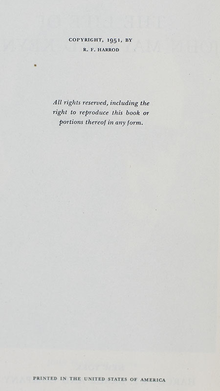 The Life of John Maynard Keynes.