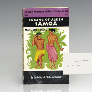 Coming of Age in Samoa: A Psychological Study of Primitive Youth in Western Civilisation.