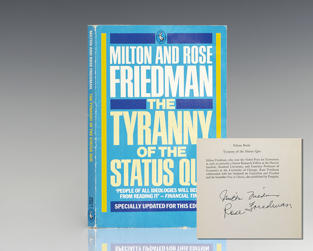 Tyranny of the Status Quo.