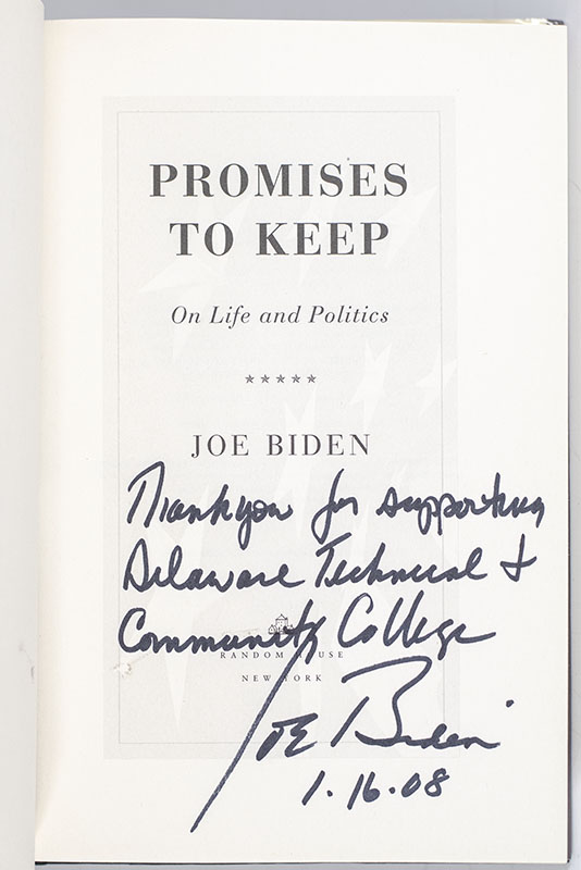 Promises to Keep: On Life and Politics.