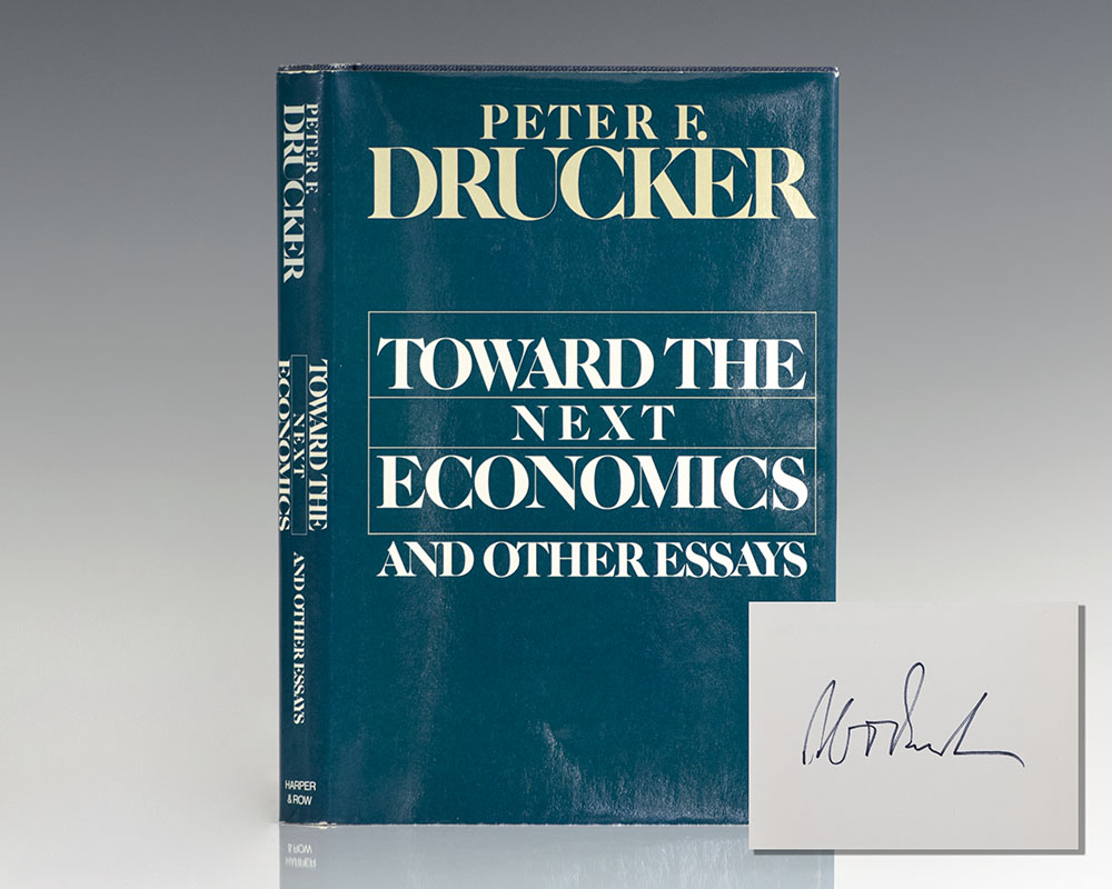 Toward The Next Economics and Other Essays.