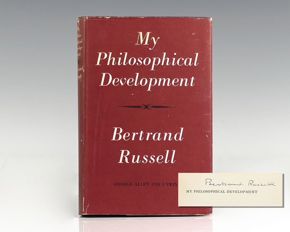 My Philosophical Development.