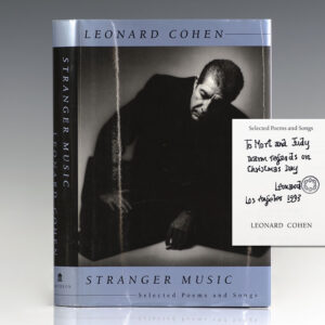 Stranger Music: Selected Poems and Songs.