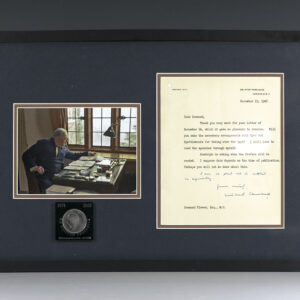 Winston Churchill Autographed Letter Signed.