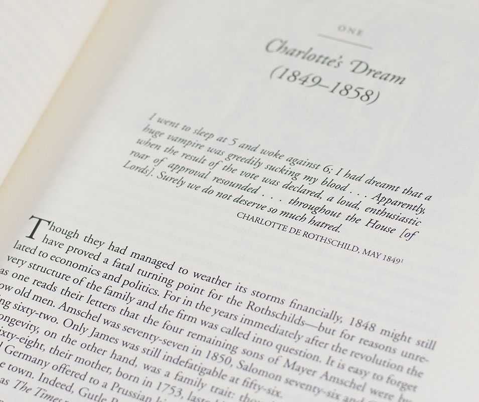The House of Rothschild. The World's Banker 1849-1999.