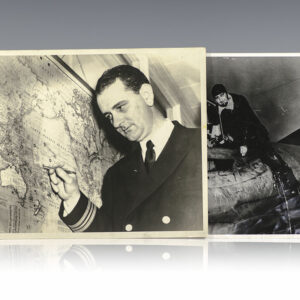 Lyndon B. Johnson Annotated WWII Photographs.