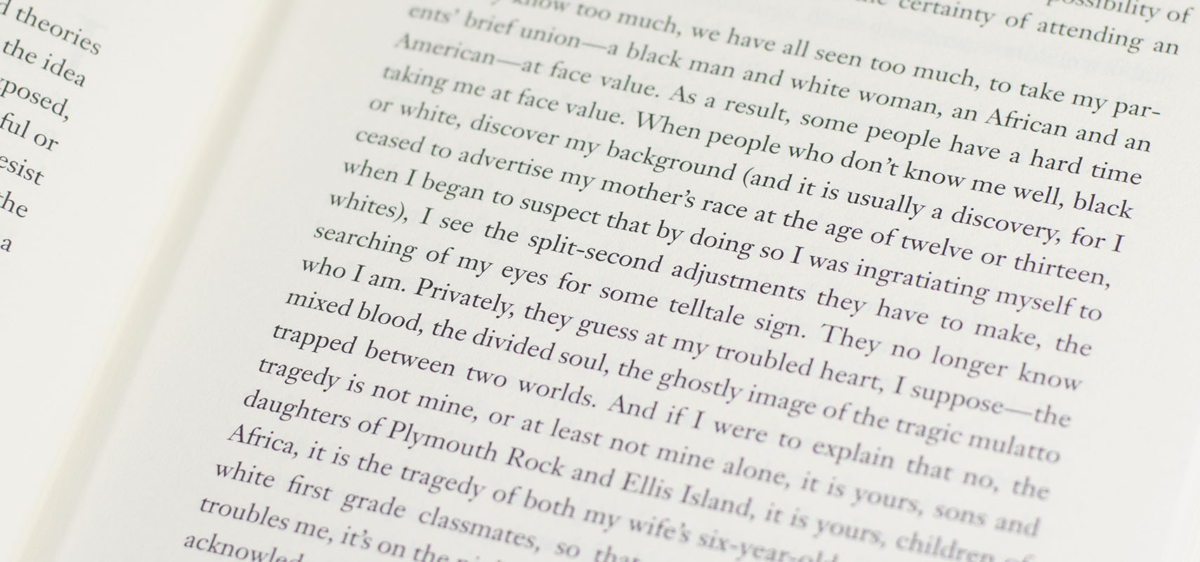 Dreams From My Father: A Story of Race and Inheritance.