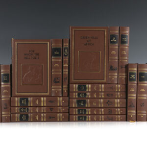 Complete Set of the Works of Ernest Hemingway.