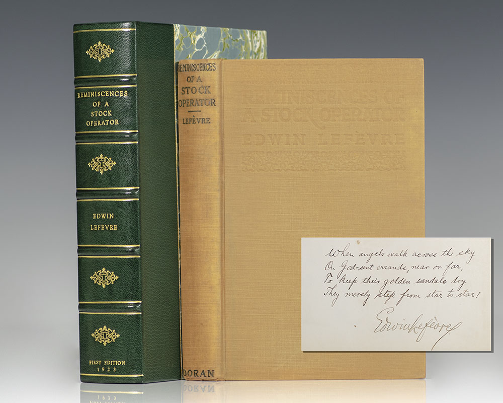 Reminiscences Of A Stock Operator.