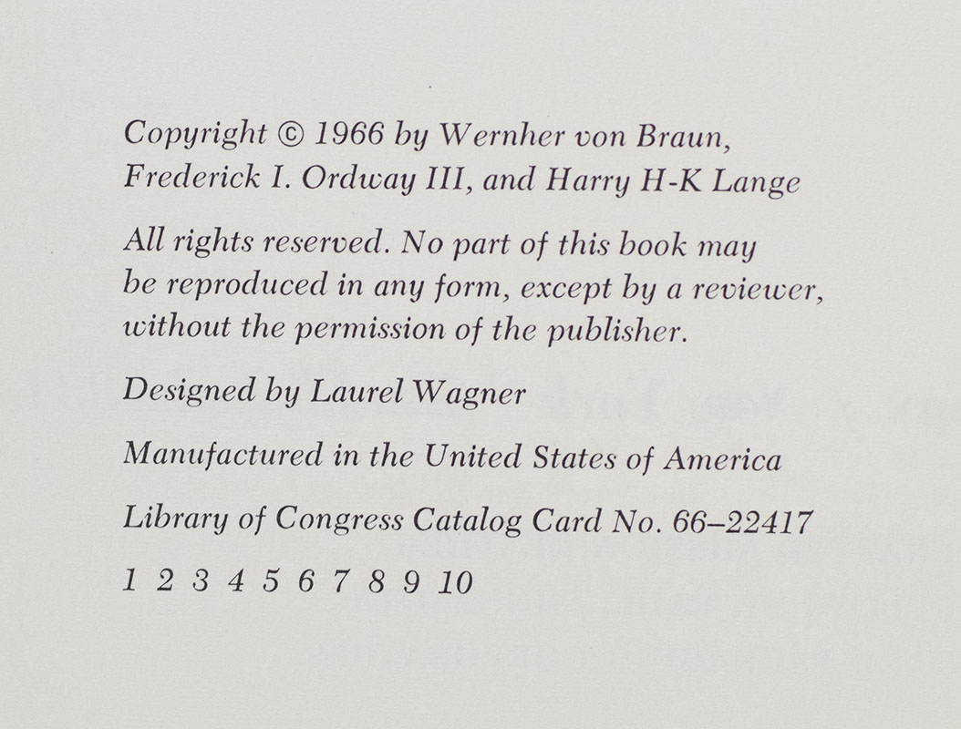 History of Rocketry & Space Travel.