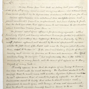 John Jay Autograph Letter Signed.