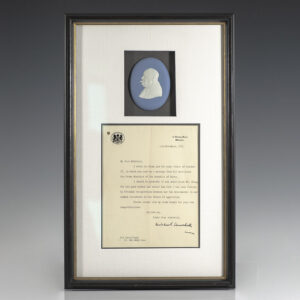 Winston S. Churchill Typed Letter Signed.