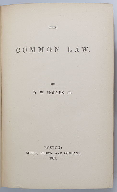 The Common Law.