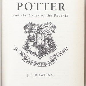 Harry Potter and the Order of the Phoenix.
