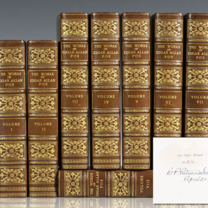 The Works of Edgar Allan Poe. [Including: The Murders in the Rue Morgue, The Gold Bug, Raven, Eureka].