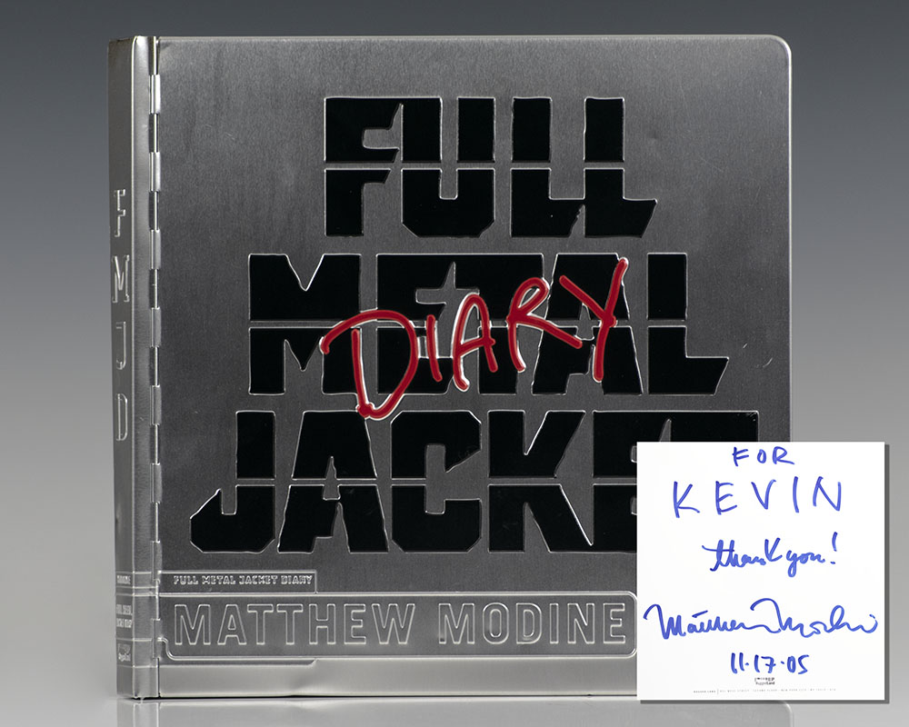 Full Metal Jacket Diary.