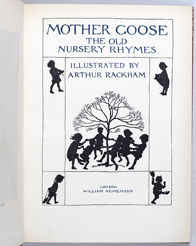 Mother Goose: The Old Nursery Rhymes.