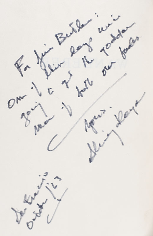 Wanderer: An Autobiography.