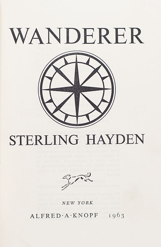 Wanderer: An Autobiography.