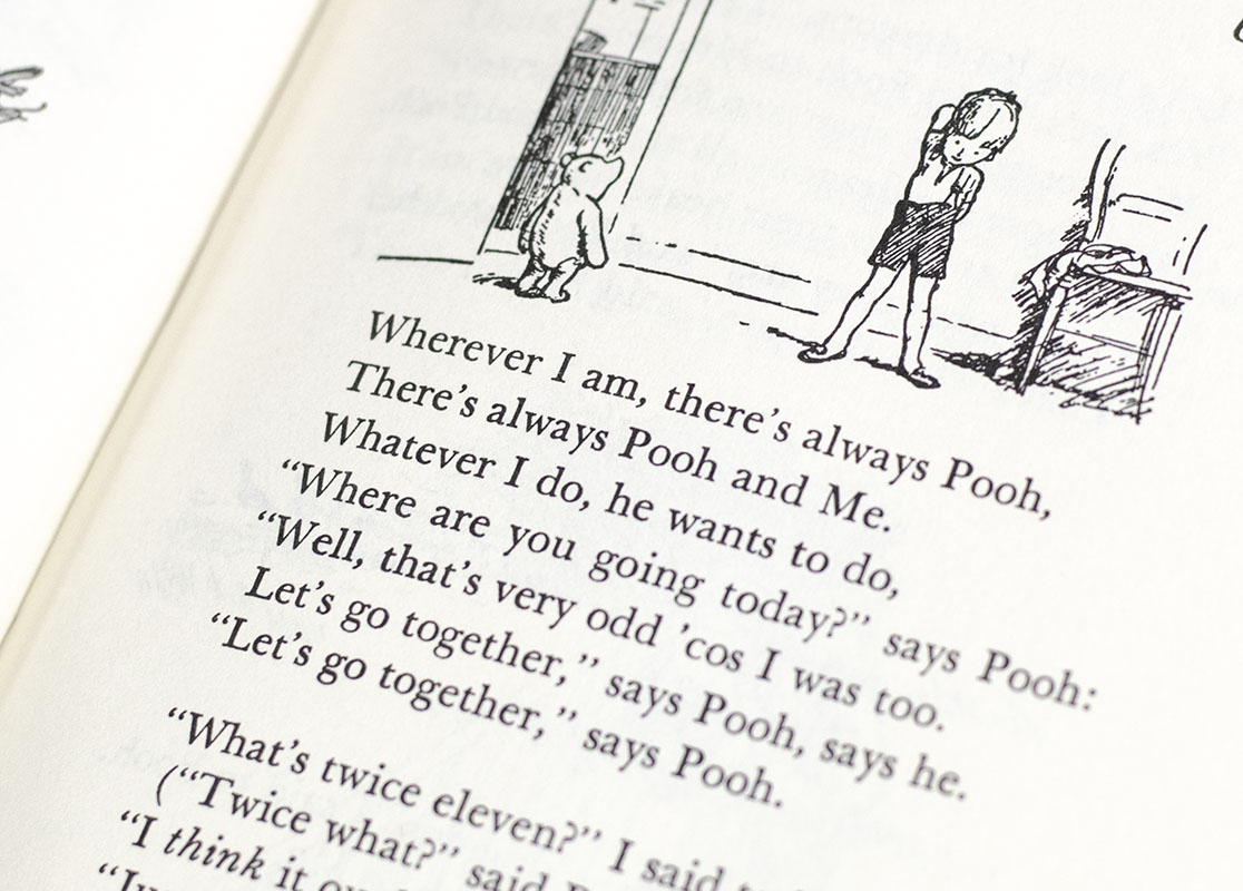 The Four Pooh Books: When We Were Very Young; Winnie-The-Pooh; Now We Are Six; The House At Pooh Corner.