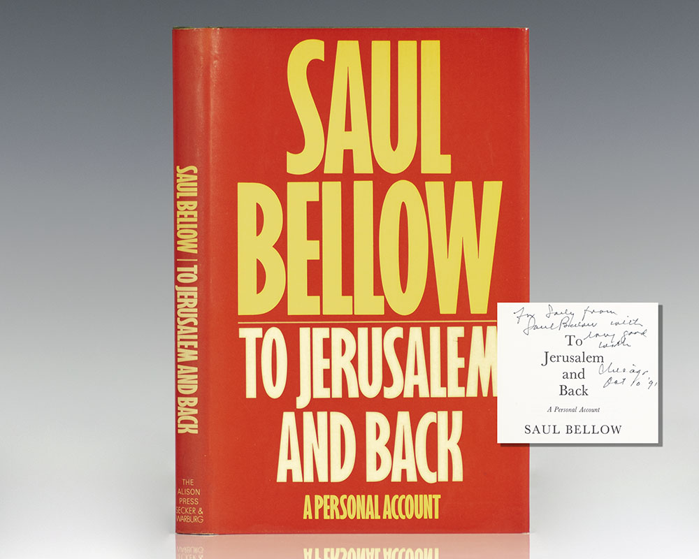 To Jerusalem and Back: A Personal Account.