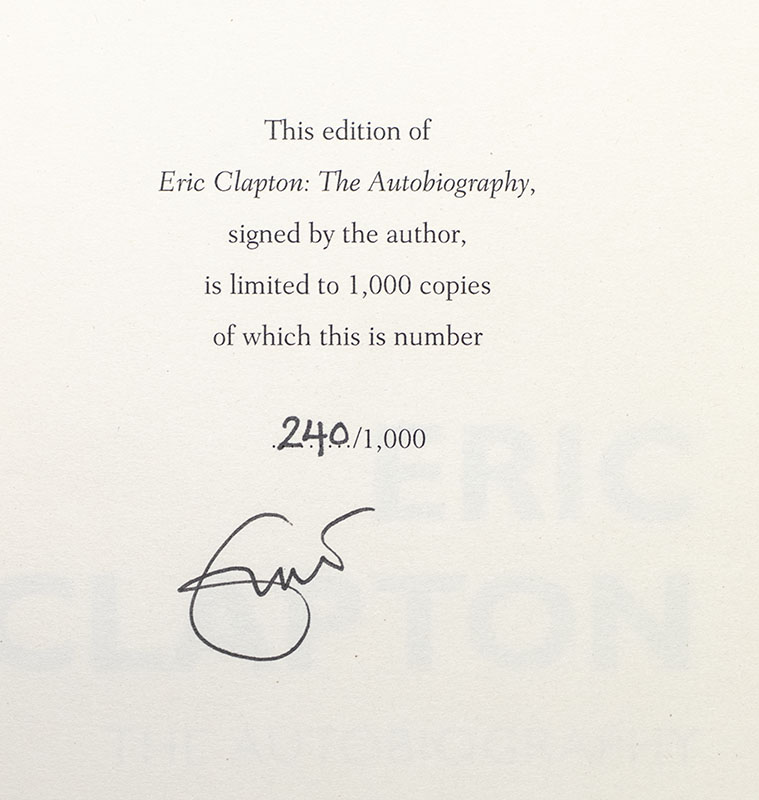 Clapton: The Autobiography.