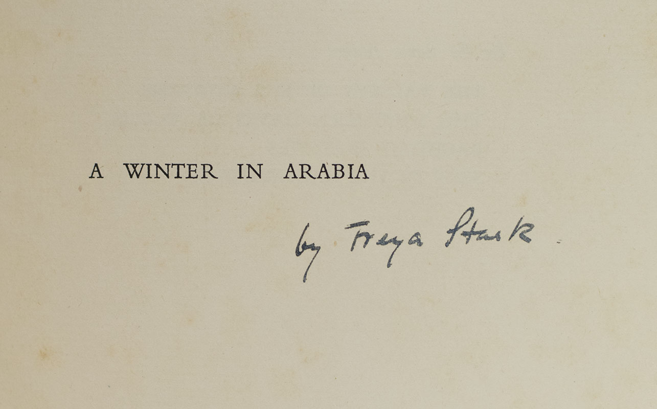 A Winter in Arabia.