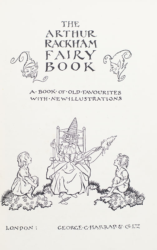 The Arthur Rackham Fairy Book: A Book of Old Favourites with New Illustrations.