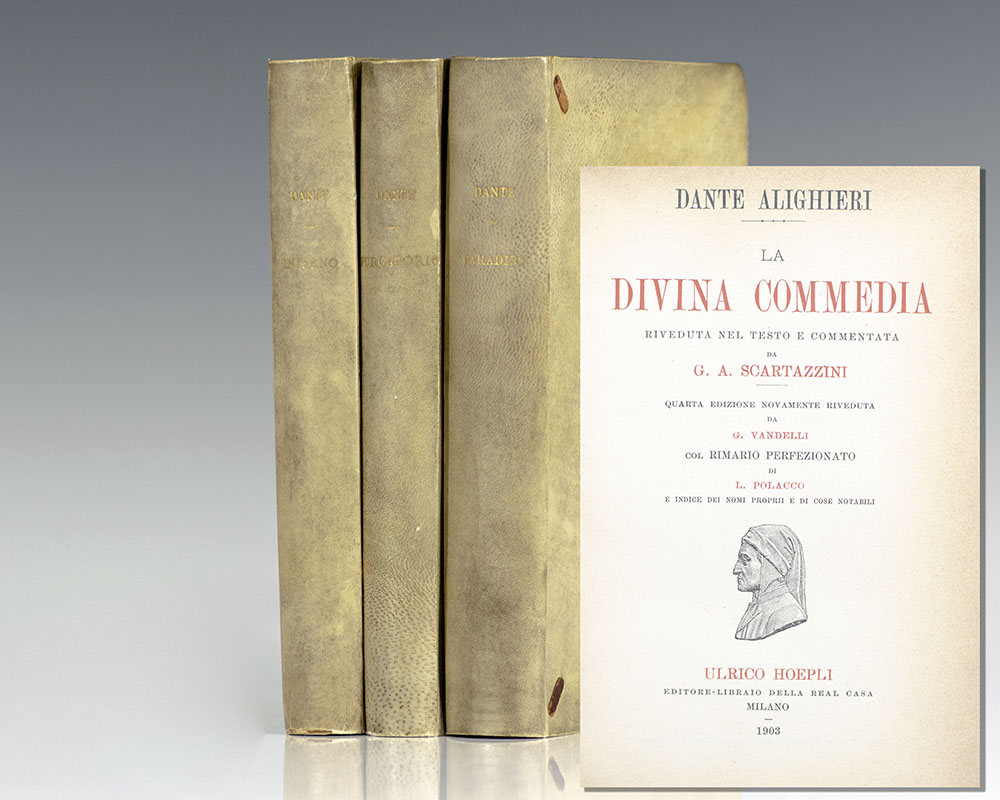 La Divina Commedia Riveduta Nel Testo E Commentata da G. A. Scartazzini. [The Divine Comedy].