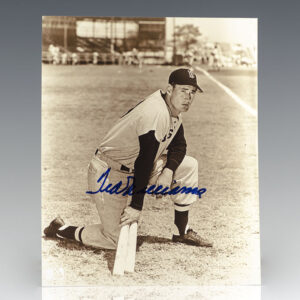Ted Williams Signed Photograph.